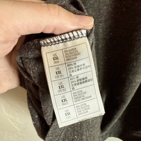 Disney Parks Size XXL Minnie T-Shirt - Gray Short Sleeve Authentic Original - Picture 7 of 9